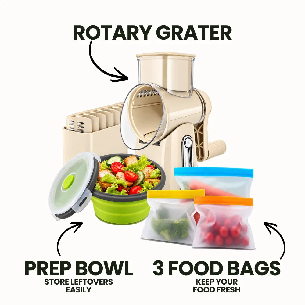 Rotary Grater Set