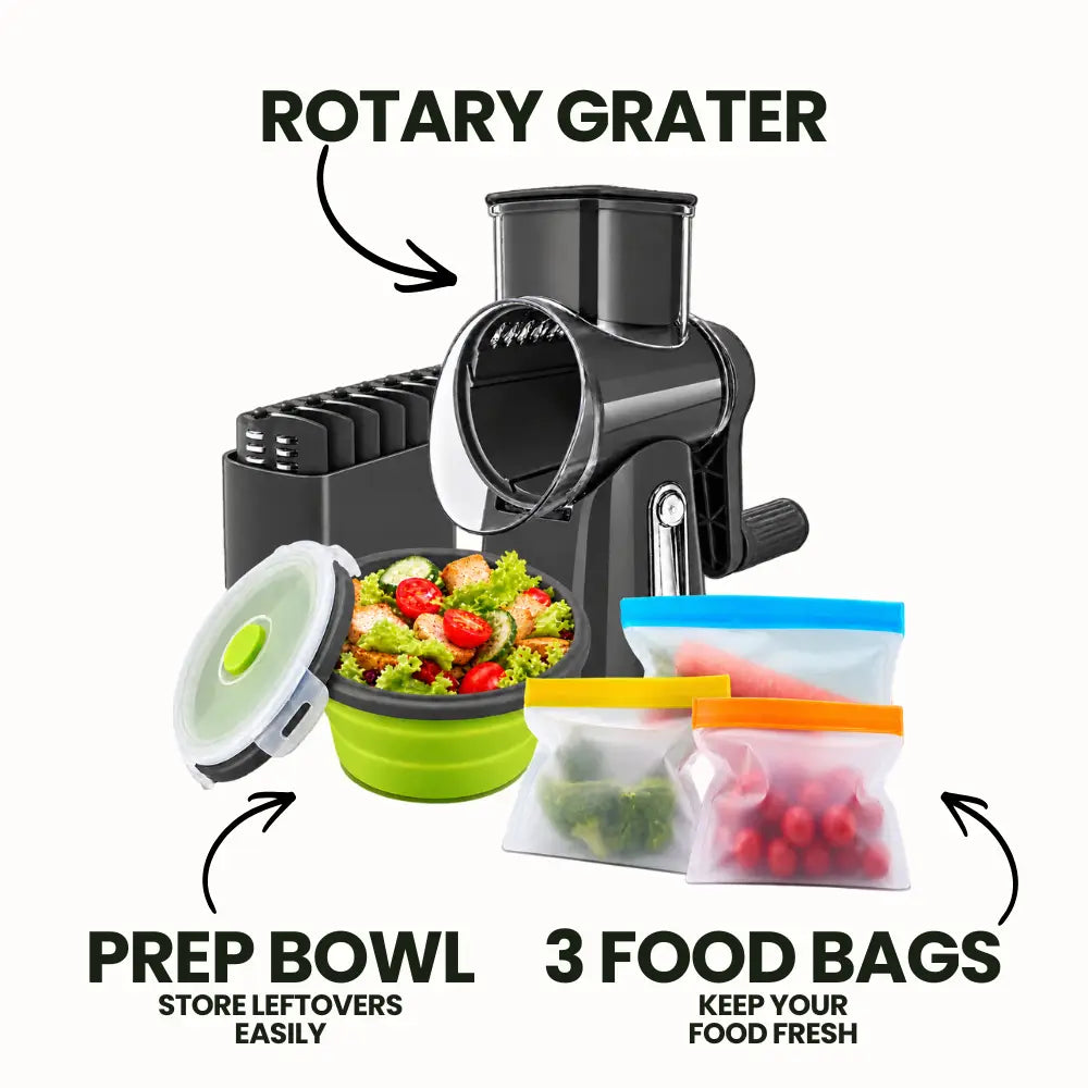 Rotary Grater Set