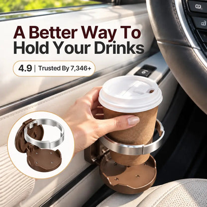 Foldable Car Cup Holder