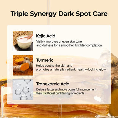 Melaxin Kojic Acid Turmeric Face & Body Care Set